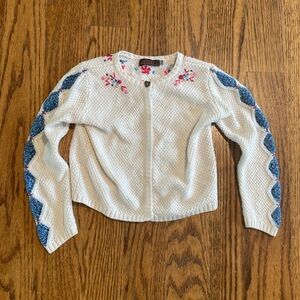 Catimini cardigan sweater size 4